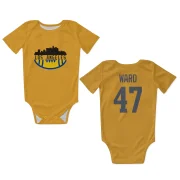 Alex Ward Los Angeles Rams  Infant & Newborn Bodysuit - Gold