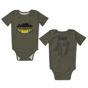 Alex Ward Los Angeles Rams  Infant & Newborn Bodysuit - Olive