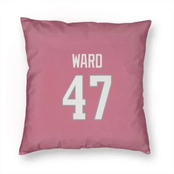 Alex Ward Los Angeles Rams  Pillow Cover (18 X 18) - Pink