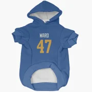 Alex Ward Los Angeles Rams   Royal  Dog & Cat Pet Hoodie - Gold