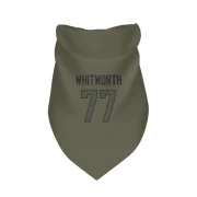 Andrew Whitworth Los Angeles Rams  Dog & Cat Pet Bandana - Olive