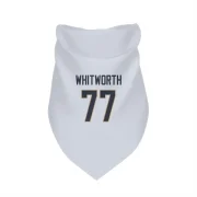 Andrew Whitworth Los Angeles Rams  Dog & Cat Pet Bandana - White