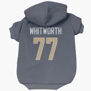 Andrew Whitworth Los Angeles Rams  Dog & Cat Pet Hoodie - Navy