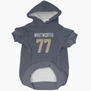 Andrew Whitworth Los Angeles Rams  Dog & Cat Pet Hoodie - Navy