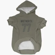 Andrew Whitworth Los Angeles Rams  Dog & Cat Pet Hoodie - Olive