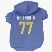 Andrew Whitworth Los Angeles Rams  Dog & Cat Pet Hoodie - Royal