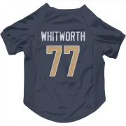 Andrew Whitworth Los Angeles Rams  Dog & Cat Pet Jersey - Navy