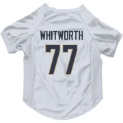 Andrew Whitworth Los Angeles Rams  Dog & Cat Pet Jersey - White