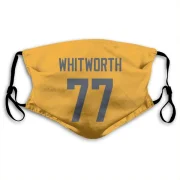 Andrew Whitworth Los Angeles Rams  Face Mask - Gold