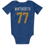 Andrew Whitworth Los Angeles Rams   Royal  Infant & Newborn Bodysuit  - Gold