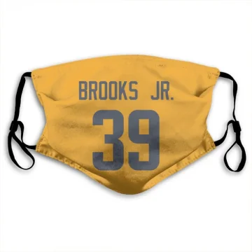 Antoine Brooks Jr. Los Angeles Rams  Face Mask - Gold