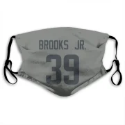 Antoine Brooks Jr. Los Angeles Rams  Face Mask - Gray