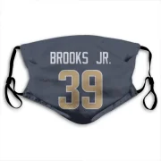 Antoine Brooks Jr. Los Angeles Rams  Face Mask - Navy