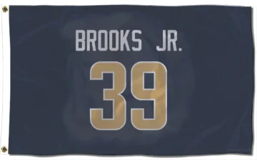 Antoine Brooks Jr. Los Angeles Rams  Flag (3 X 5) - Navy