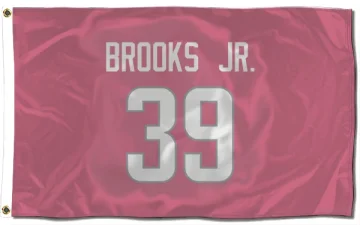 Antoine Brooks Jr. Los Angeles Rams  Flag (3 X 5) - Pink