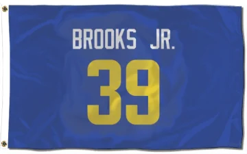 Antoine Brooks Jr. Los Angeles Rams  Flag (3 X 5) - Royal