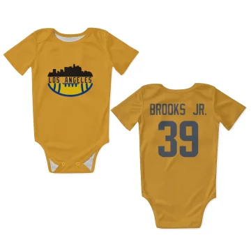 Antoine Brooks Jr. Los Angeles Rams  Infant & Newborn Bodysuit - Gold