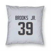 Antoine Brooks Jr. Los Angeles Rams  Pillow Cover (18 X 18) - White