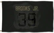 Antoine Brooks Jr. Los Angeles Rams  Service Flag (3 X 5) - Black