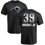 Antoine Brooks Jr. Men's Los Angeles Rams Midnight Mascot T-Shirt - Black