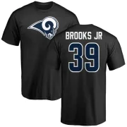 Antoine Brooks Jr. Youth Los Angeles Rams Logo T-Shirt - Black