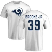 Antoine Brooks Jr. Youth Los Angeles Rams Logo T-Shirt - White