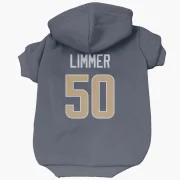 Beaux Limmer Los Angeles Rams  Dog & Cat Pet Hoodie - Navy