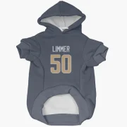 Beaux Limmer Los Angeles Rams  Dog & Cat Pet Hoodie - Navy