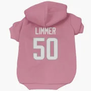 Beaux Limmer Los Angeles Rams  Dog & Cat Pet Hoodie - Pink