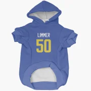 Beaux Limmer Los Angeles Rams  Dog & Cat Pet Hoodie - Royal