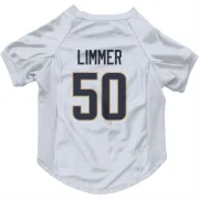 Beaux Limmer Los Angeles Rams  Dog & Cat Pet Jersey - White