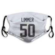 Beaux Limmer Los Angeles Rams  Face Mask - White