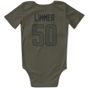 Beaux Limmer Los Angeles Rams  Infant & Newborn Bodysuit - Olive