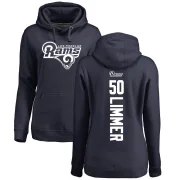 Beaux Limmer Women's Los Angeles Rams Pro Line Backer Pullover Hoodie Navy