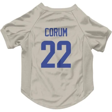 Blake Corum Los Angeles Rams   Bone Dog & Cat Pet Jersey