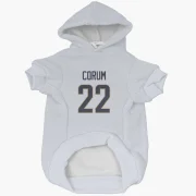 Blake Corum Los Angeles Rams  Dog & Cat Pet Hoodie - White