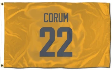 Blake Corum Los Angeles Rams  Flag (3 X 5) - Gold