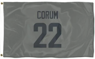 Blake Corum Los Angeles Rams  Flag (3 X 5) - Gray