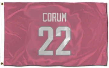 Blake Corum Los Angeles Rams  Flag (3 X 5) - Pink