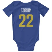 Blake Corum Los Angeles Rams  Infant & Newborn Bodysuit - Royal