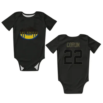 Blake Corum Los Angeles Rams  Service Infant & Newborn Bodysuit - Black