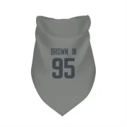 Bobby Brown III Los Angeles Rams  Dog & Cat Pet Bandana - Gray