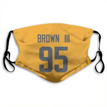 Bobby Brown III Los Angeles Rams  Face Mask - Gold