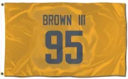 Bobby Brown III Los Angeles Rams  Flag (3 X 5) - Gold