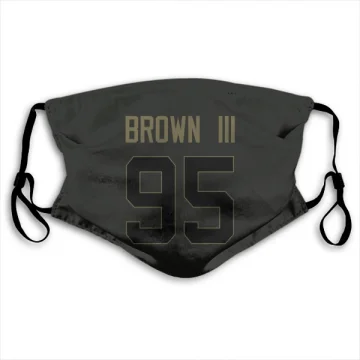 Bobby Brown III Los Angeles Rams  Service Face Mask - Black