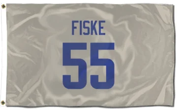 Braden Fiske Los Angeles Rams   Bone Flag (3 X 5)