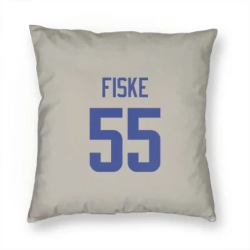 Braden Fiske Los Angeles Rams   Bone Pillow Cover (18 X 18)