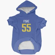 Braden Fiske Los Angeles Rams  Dog & Cat Pet Hoodie - Royal