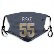 Braden Fiske Los Angeles Rams  Face Mask - Navy