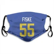 Braden Fiske Los Angeles Rams  Face Mask - Royal